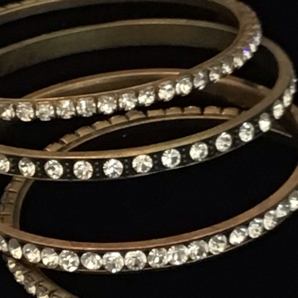A Quartet of Sparkly Bracelets - Picture 2 of 8
